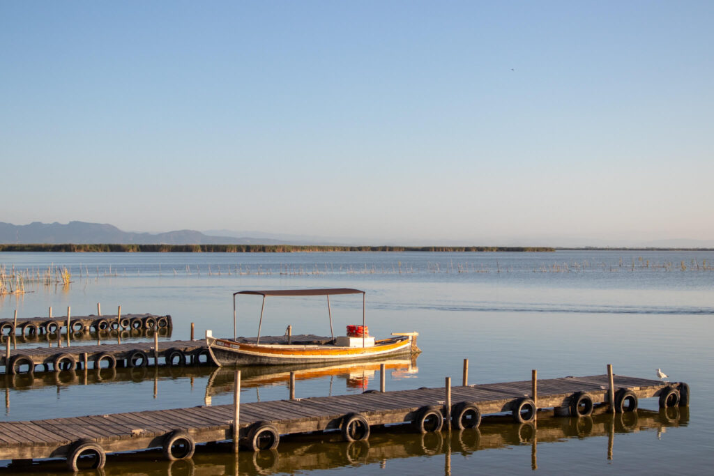 Embarcadero de la Albufera de Valencia