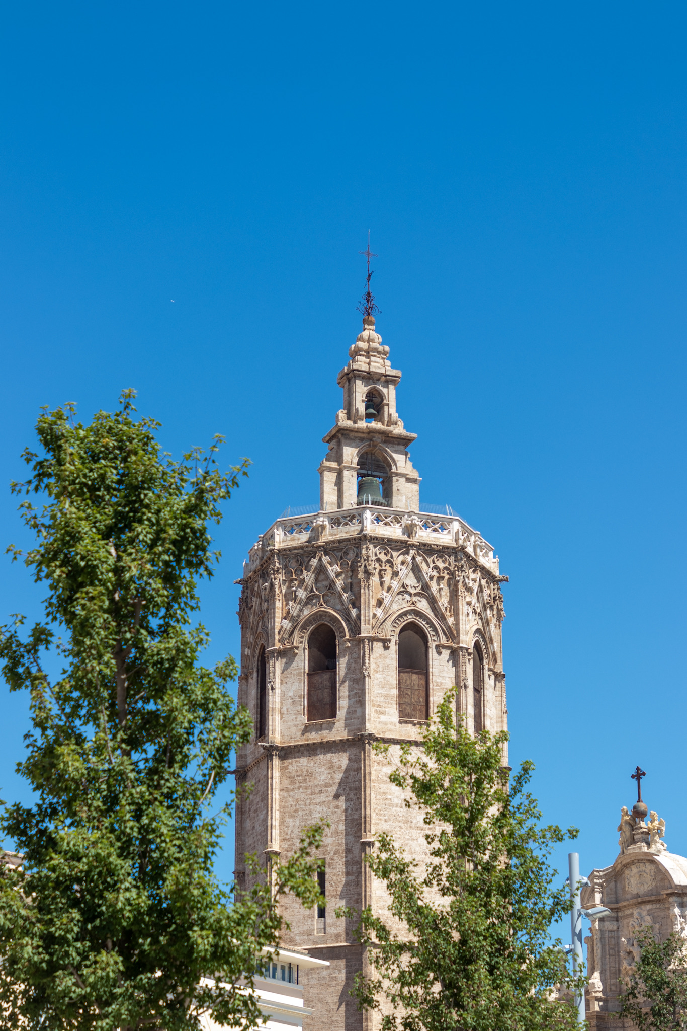 Torre del Miguelete de la Catedral de Valencia.